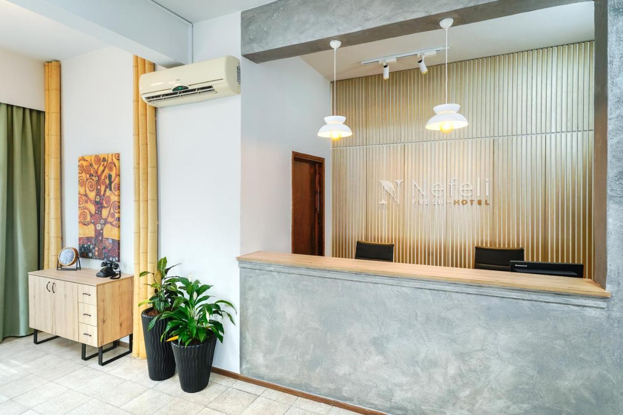 Nefeli Fresh Hotel By Del Mare Skala Rachoni  エクステリア 写真