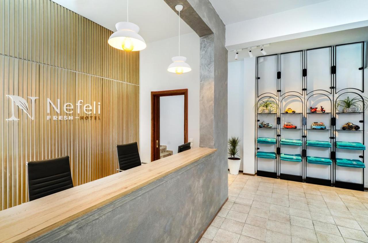 Nefeli Fresh Hotel By Del Mare Skala Rachoni  エクステリア 写真