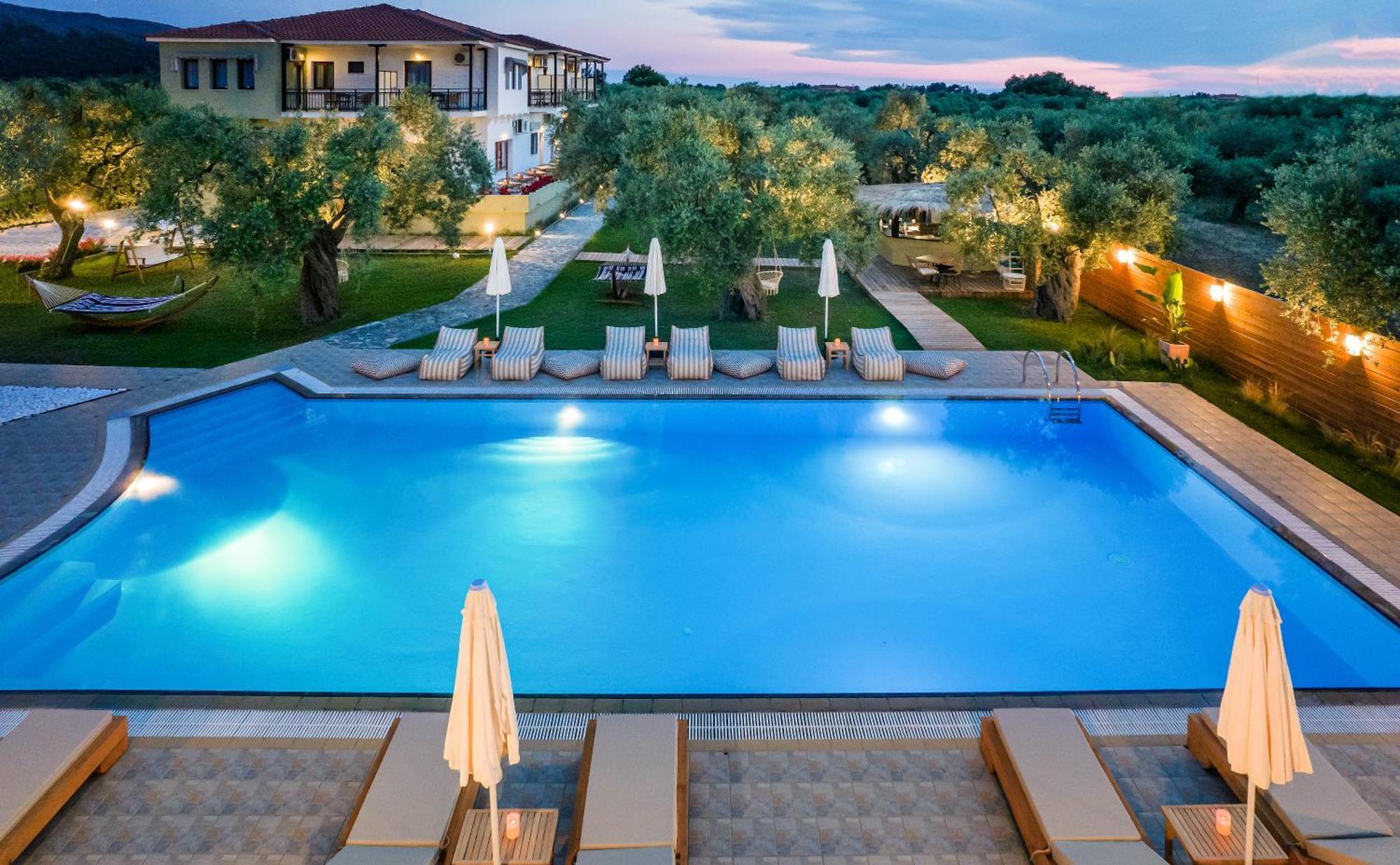 Nefeli Fresh Hotel By Del Mare Skala Rachoni  エクステリア 写真
