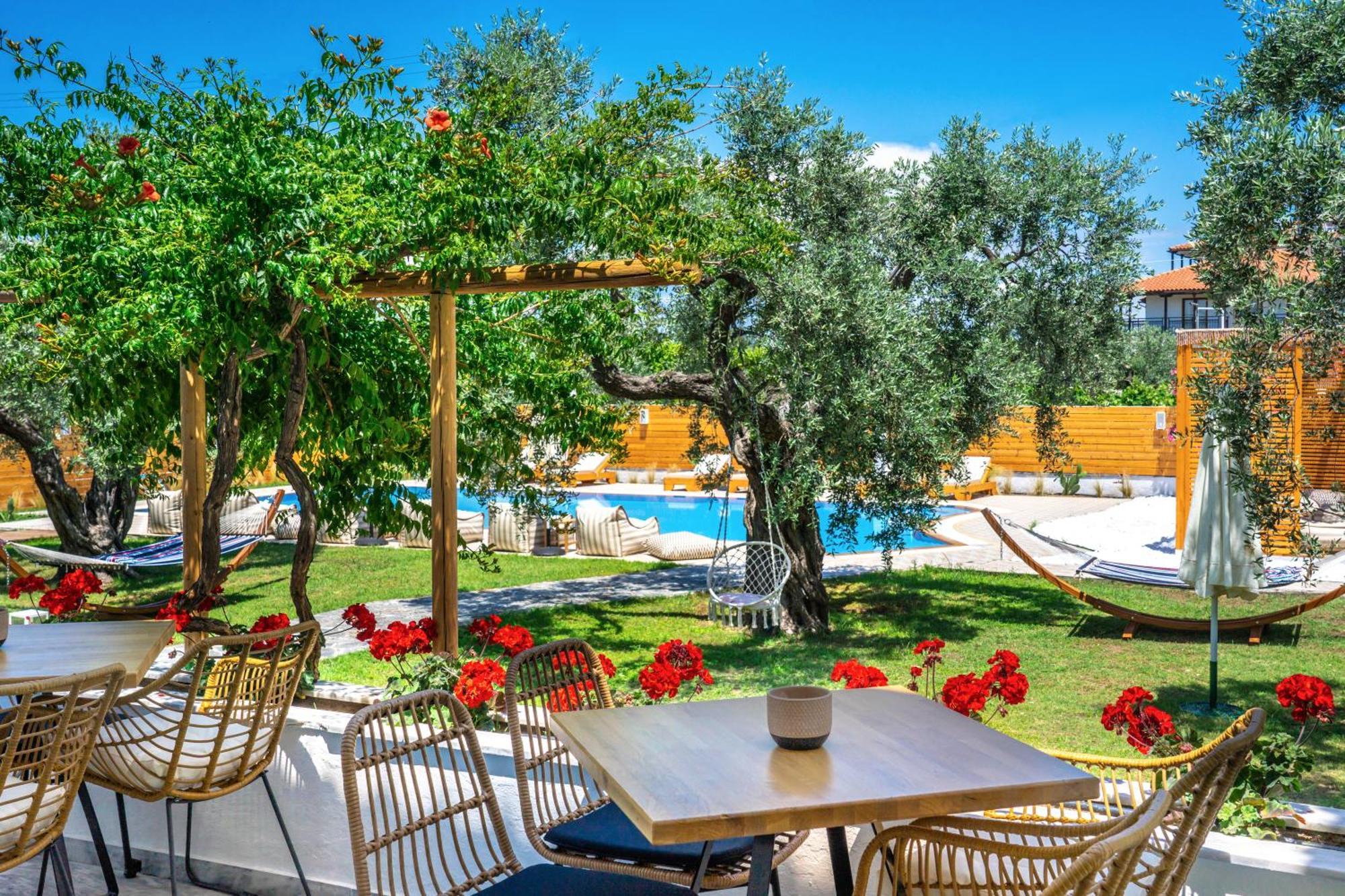 Nefeli Fresh Hotel By Del Mare Skala Rachoni  エクステリア 写真