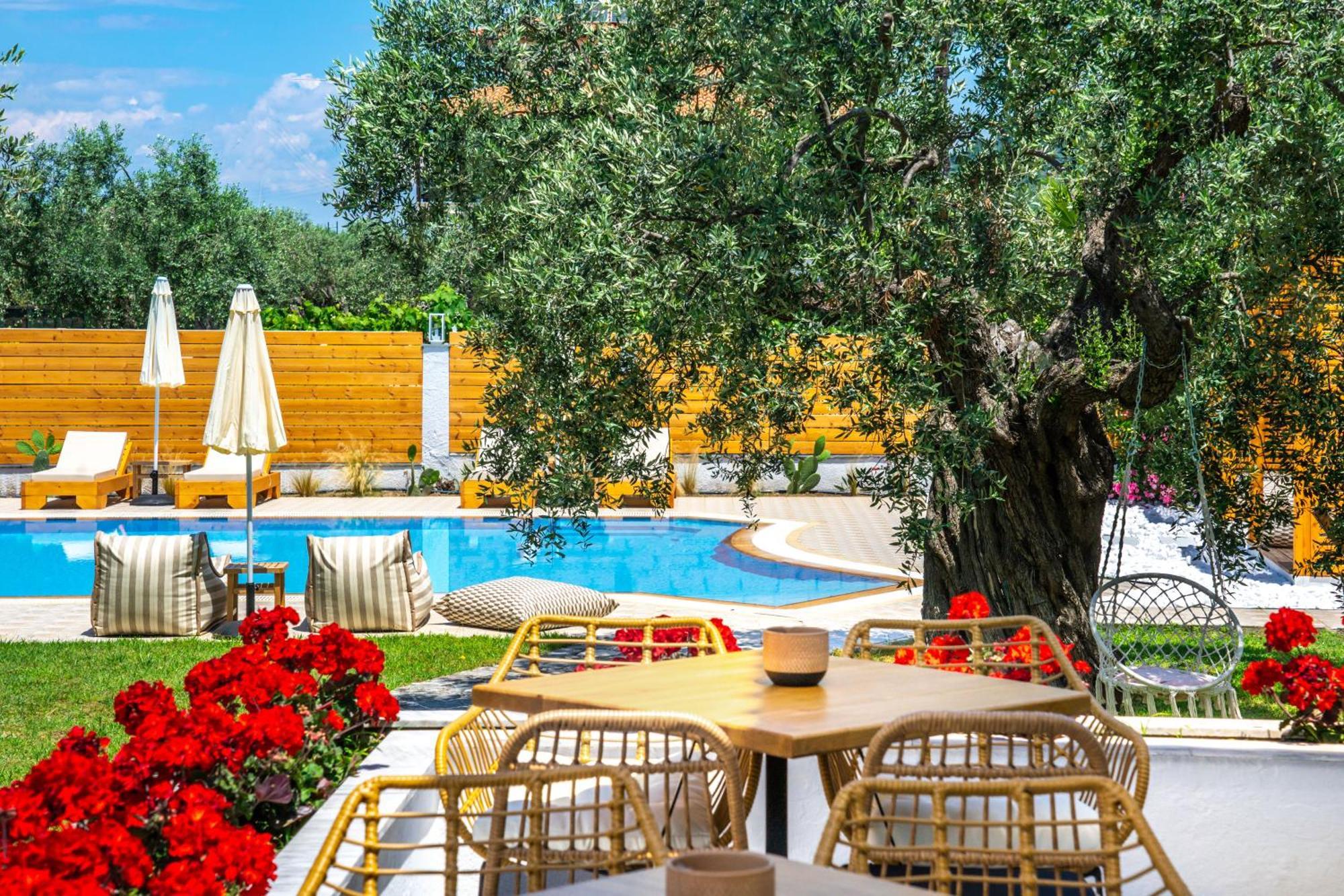 Nefeli Fresh Hotel By Del Mare Skala Rachoni  エクステリア 写真